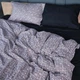 Комплект постельного белья MirSon Семейный 2 х 143 х 210 см 22-1386 Geometric Black Сатин (2200010472868) - изображение 1