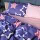 Комплект постельного белья Mirson Полуторный 143х210 см 22-1375 Violet Stars Сатин (2200010475487) - изображение 2