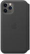Etui z klapką Apple Leather Folio do Apple iPhone 11 Pro Black (MX062) - obraz 1