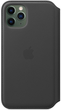 Etui z klapką Apple Leather Folio do Apple iPhone 11 Pro Black (MX062) - obraz 3