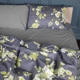 Пододеяльник MirSon полуторный 143x210 см 22-1387 Gray Flowers сатин (2200010473094) - изображение 2