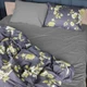 Пододеяльник MirSon полуторный 143x210 см 22-1387 Gray Flowers сатин (2200010473094) - изображение 4