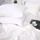 Простынь на резинке MirSon 0001 Moko White 160х200х25 (2200001076853) - изображение 7