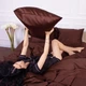 Простынь на резинке MirSon 0211 Cacao 160х190х25 (2200001085039) - изображение 5