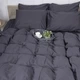 Простынь на резинке MirSon 0240 Iron grey 150х190х25 (2200001085404) - изображение 5
