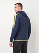 Спортивная кофта мужская Joma Olimpiada 103707.339 L Темно-синий/Желтый (8445954546747) - изображение 2