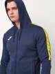 Спортивная кофта мужская Joma Olimpiada 103707.339 L Темно-синий/Желтый (8445954546747) - изображение 4