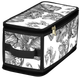 Кошик Idea Home DB-23 Anthracite Flowers 30x15x15 см DB-23 прям. з/кр з/блиск Anthrac - зображення 1