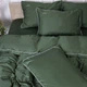 Комплект постельного белья Mirson Двуспальный 175х210 см 0844 Green Olive Corner Сатин (2200008710941) - изображение 8