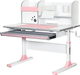 Детский стол Mealux Edmonton Multicolor PN с полкой (BD-610 W/MC + PN с полкой) - изображение 1