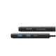 Адаптер переходник Type-C-Хаб Baseus WKQX050001 Lite Series 6-Port Docking Station (Type-C to HDMI+USB3.0*2+Type-C Data+SD/TF) Black - изображение 3
