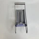 Картоплерізка для картоплі фрі ручна металева з 2 насадками Potato Chipper Professional, овочерізка-подрібнювач овочів і фруктів з нержавіючої сталі, з лезами 9 мм і 12 мм, для домашнього та професійного використання AND-948-Silver - зображення 10