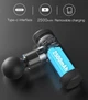 Перкуссионный массажер триггерных точек Booster Mini X 2500mAh (6 насадок) с кейсом - изображение 5