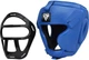 Боксерский шлем RDX T1 Grill Full L Black-Blue (HGR-T1FU-L) - изображение 4
