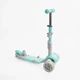 Трехколесный самокат Best Scooter P-67303 с сиденьем, ручкой управления и бампером, Мятный с динозавром - изображение 4