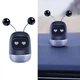 Автомобильный ароматизатор на приборную панель Robot освежитель воздуха в форме робота для машины (без скобы-фиксатора) + 3 сменных картриджа - саше, синий (103401688) - изображение 3