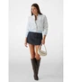 Бомбер твидовый Guess S голубой W5RL10WGVM2 5102 - изображение 4
