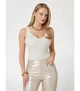 Топ з блискітками Guess L бежевий W5RR18Z34O0 5180 - зображення 1