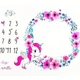 Реквизит для фотосессии ребенка 100 х 100 см Flower - изображение 1