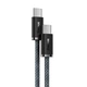 Кабель type-c - type-c 100w dynamic 2м сірий BASEUS, CALD000316 - зображення 1