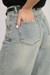 Джинсы baggy женские XXL цвет голубой YUKI ЦБ-00272489 - изображение 6