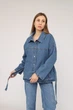 Куртка джинсовая женская XL цвет синий YUKI ЦБ-00274154 - изображение 3