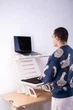 Стіл для роботи стоячи Mini desk Блакитний - зображення 6