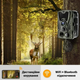 Фотоловушка Suntek Wi-Fi 801 PRO версия 36МП 4К до 256Gb с Bluetooth и удаленным управлением через приложение на смартфон - изображение 5