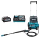 Мойка высокого давления аккумуляторная Makita HW001G BEO1 (115 бар, 420 л/час, 1200 Вт, BL, XGT 40 В) - изображение 1