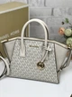 Сумка жіноча Michael Kors Avril Small Logo Top-Zip Satchel (35F4G4VS1B) - зображення 2