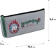 Пенал шкільний Kite Rick & Morty 8.5x19.5x3 см Сірий (RM25-680) - зображення 3