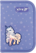 Пенал шкільний з наповненням Kite My Little Pony 1 відділення 2 відвороти 20.5х14х4 см Фіолетовий (LP25-622H) - зображення 1