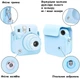 Чехол + фотоальбом 108 + фоторамка Fujifilm instax mini 12 Blue - изображение 2