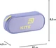 Пенал шкільний Kite 22х8.5х4.5 см Фіолетовий (K25-599-18) - зображення 3