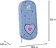 Пенал шкільний Kite Lovely 22x8.5x4.5 см Блакитний (K25-599-11) - зображення 3
