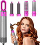 Мультистайлер 5 в 1 hot air styler с насадками стайлер фен щетка браш для завивки укладки волос и придания объема HAIR BRUSH Star23 чехол кейс тубус - изображение 9