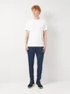 Футболка хлопковая длинная мужская Joma Chamaleon 101739C2200A L Белая (8445954436727) - изображение 3