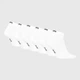 Набор женских носков коротких хлопковых Puma Elements Unisex Sneaker 93899901 35-38 6 пар White (8720245827515) - изображение 2