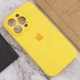 Чохол Silicone Premium case з захистом камери для iPhone 15 Pro Full Camera Protective yellow 9944 - изображение 3