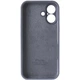 Чохол Silicone Premium case з захистом камери для iPhone 17 Full Camera Protective lavender gray 5972 - изображение 5