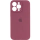 Чохол Silicone Premium case з захистом камери для iPhone 15 Pro Full Camera Protective bordo 9897 - изображение 1