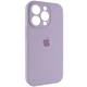 Чохол Silicone Premium case з захистом камери для iPhone 15 Pro Full Camera Protective lilac 9905 - зображення 1
