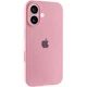Чохол Silicone Premium case з захистом камери для iPhone 17 Full Camera Protective pink 5835 - изображение 2