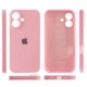 Чохол Silicone Premium case з захистом камери для iPhone 17 Full Camera Protective pink 5835 - изображение 4