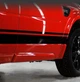 Виниловые полоски для авто Спортивные Черные Глянцевые Рулончик LUXON «Stick Line» Gloss 7 мм х 5 м (869) - изображение 5