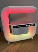 Ночник аккумуляторный RGB G3 с беспроводной зарядкой и Bluetooth колонкой 3W Smart Light Sound Machine (61901TT603) - изображение 4