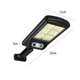 Уличный фонарь на столб с пультом Solar Light BL BK120-6COB Черный на солнечных батареях (SN9QI3237) - изображение 7