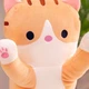 Мягкая игрушка 90 см подушка Кот коричневый для мальчиков, для девочек - изображение 4