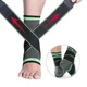 Эластичный фиксатор бандаж для голеностопа Knee bands черный (YU8SH3502) - изображение 5
