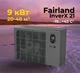 Інверторний тепловий насос Fairland InverX 21 (9 кВт), 220 В для басейнів до 40 м³, робота при -15°С/+43°С - зображення 1